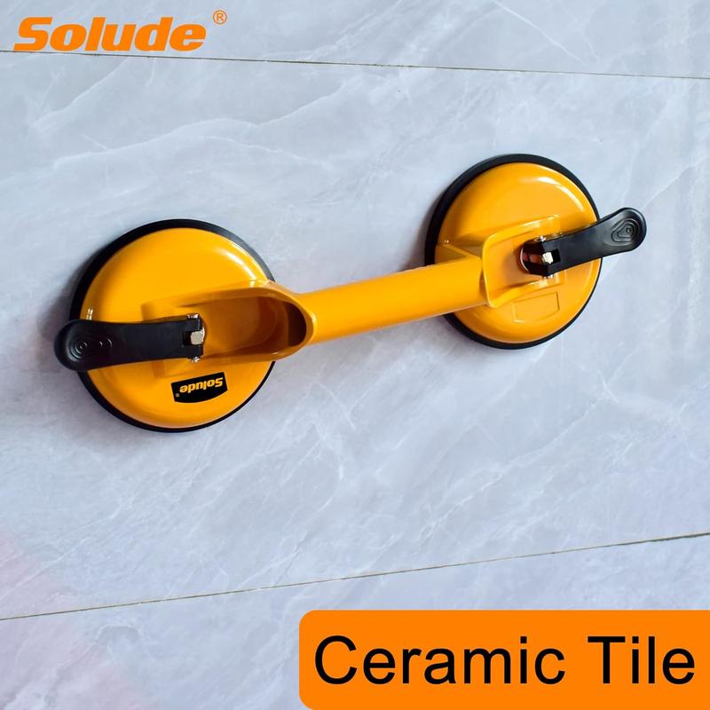 Heavy Duty Glass Suction Cups - Aluminum Alloy Vacuum Lifters For Moving Flat Surfaces