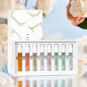 Women's Perfume set, mini perfume, including vanilla, coffee, wood, musk, flowers and other 8 fragrances, holiday gifts, women's gifts, Perfume Gift Sets