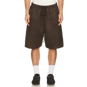 Fear of God ESSENTIALS Relaxed Sweatshort in Brown