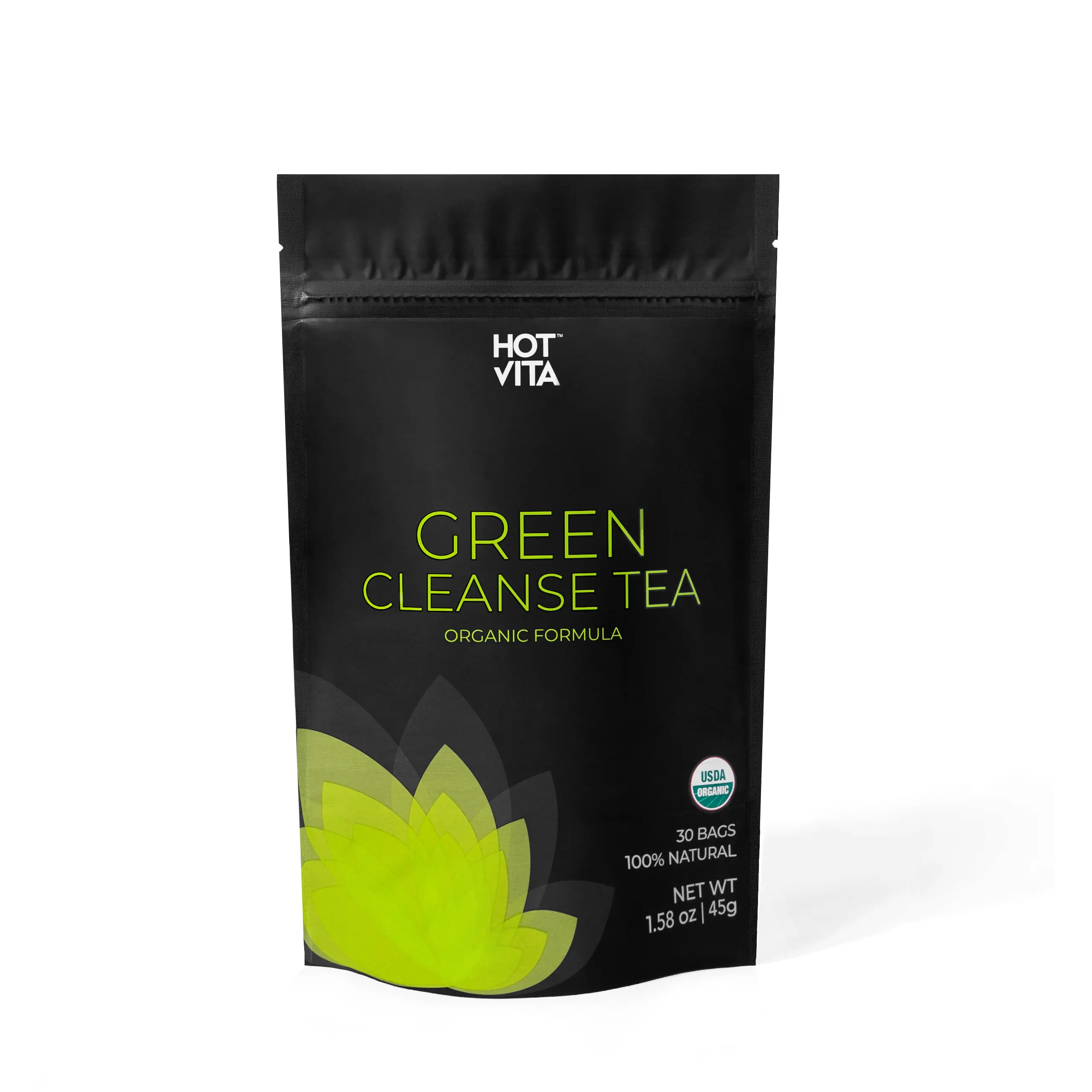 Green Tea – Organic Green Tea with Botanical Ingredients – Caffeine-Free Herbal Tea Bags for Daily Enjoyment, 30 Count