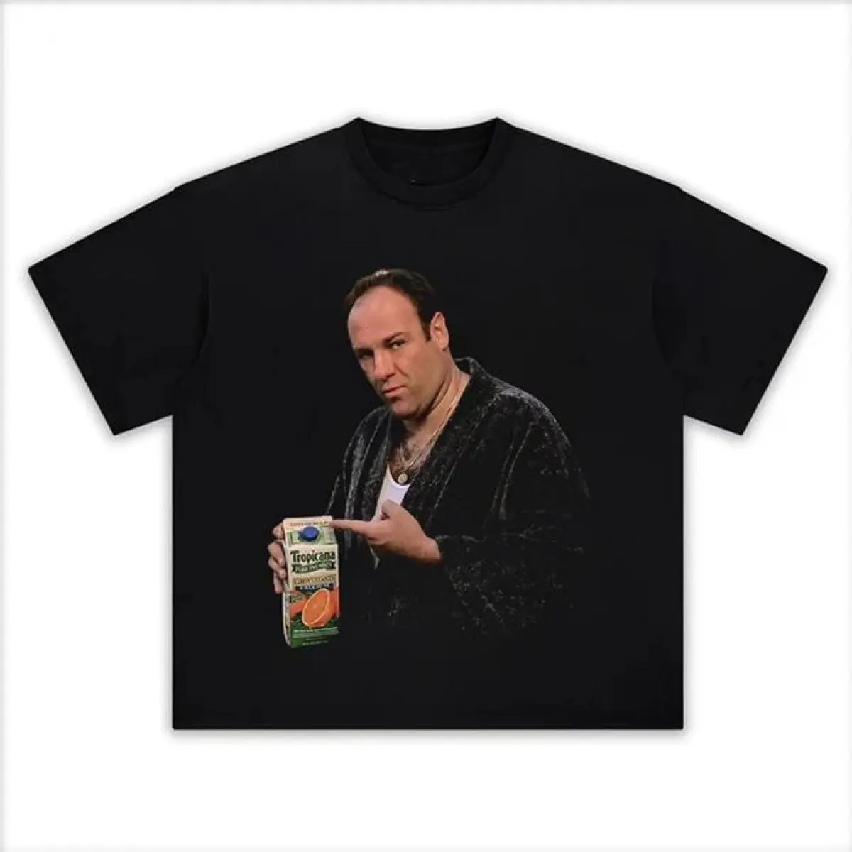Vintage TONY SOPRANO YV Graphic Merch Tee, SOPRANO Mafia Boss
