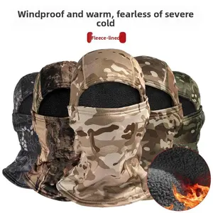 Fleece Warm Windproof Mask Cold and Frost-proof Cycling Mask Head Cover Face Protection Ski Mask Cycling Antifreeze hood windproof ski hat full head unisex