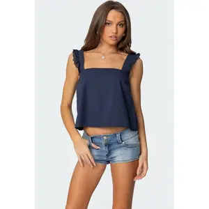 Viviana Linen Look Top