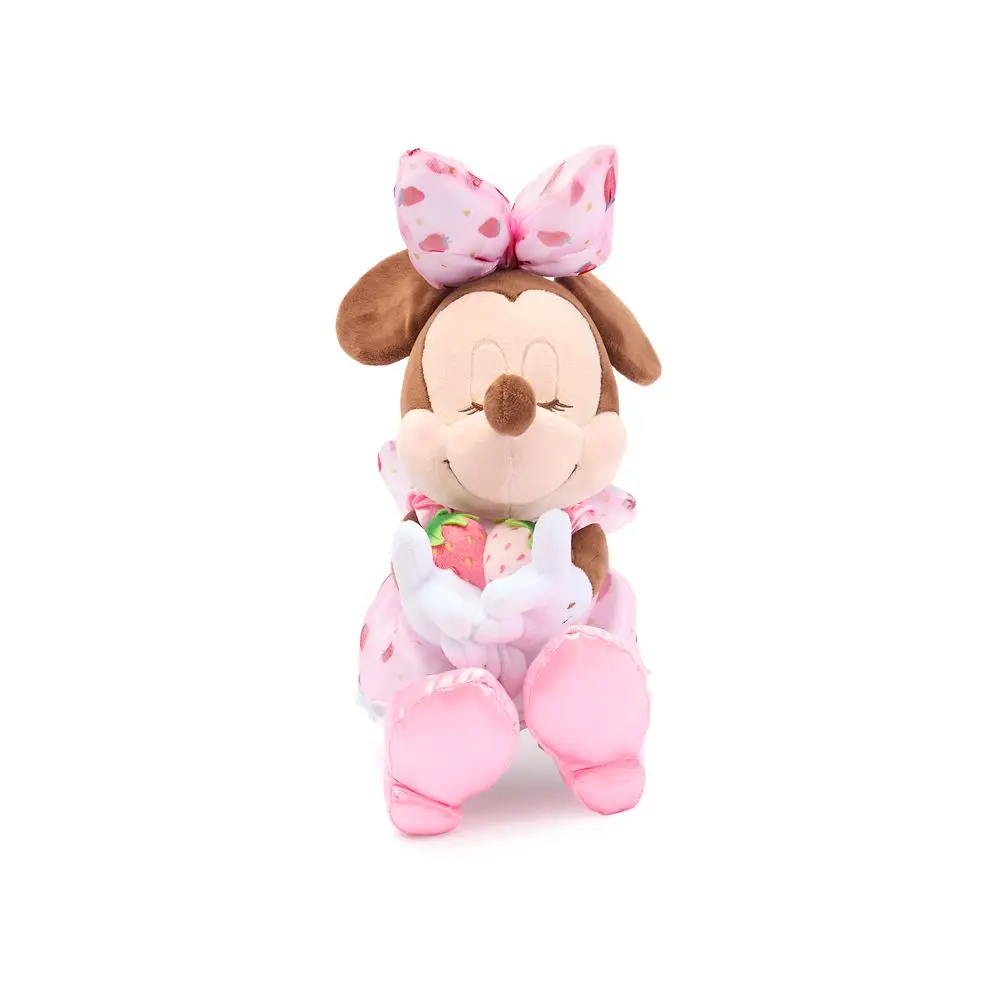 Disney Store Minnie Mouse Strawberry Plush – 10'' – Disney Store Japan
