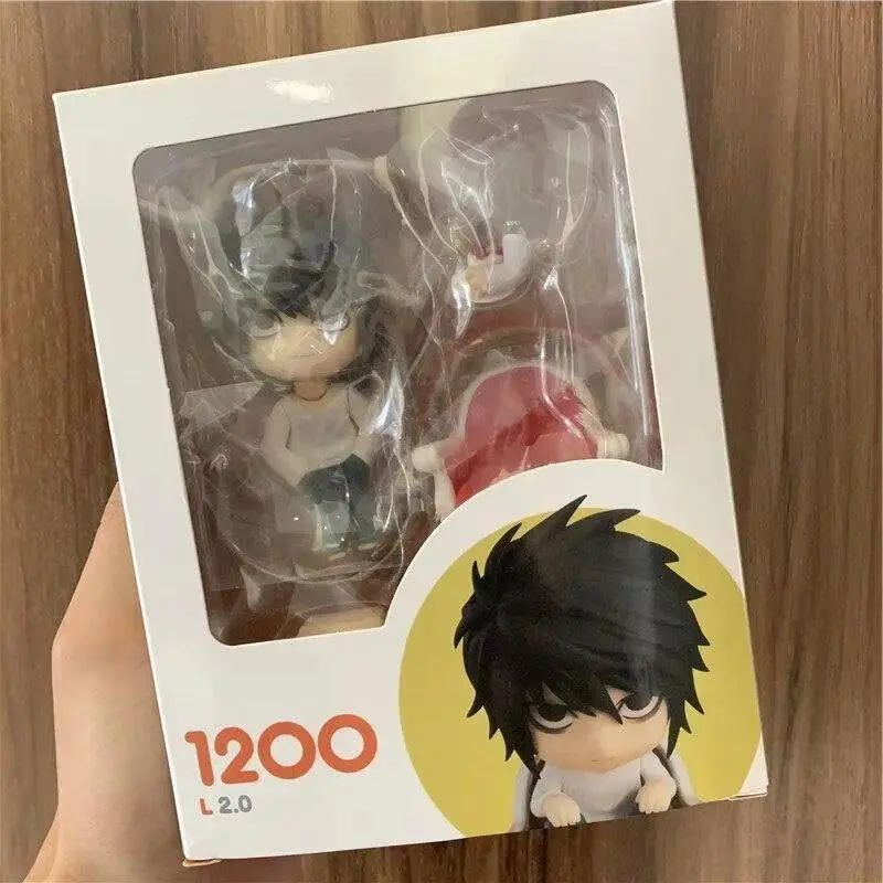#1200 #1160 10cm Death Note L Yagami Light Movable PVC Nendoroid Anime Action Figures Collectible Model Desktop Ornament