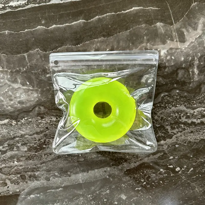 SPEKS Gump Loop Donut Squishy Fidget Toy, Silky Memory Gel Squeeze Ring Doll, Slow Rebound Stress Relief Squeeze Model for Halloween Decor & Party Gifts