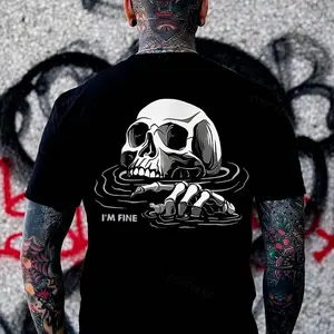 I'm Fine Printed Men's T-shirt