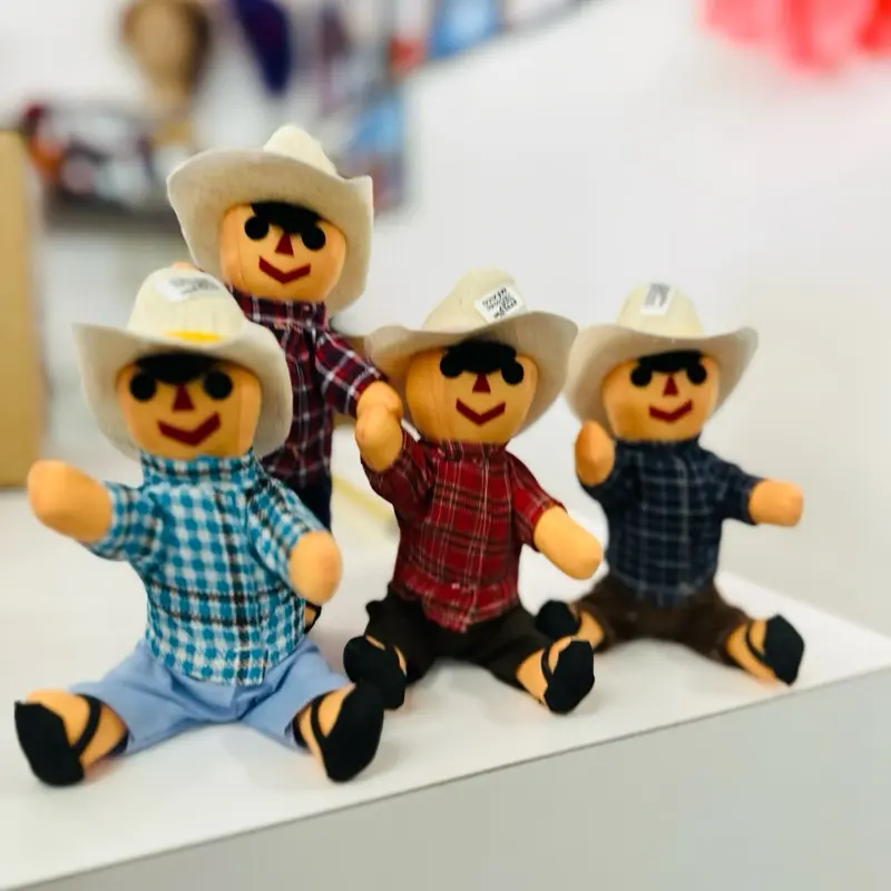 Traditional Mexican Muñeco Juanito Doll Set of 6