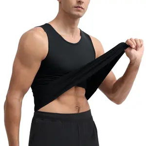 MAGCOMSEN 1/2 Pack Men's Elastic Dry Fit Tank Top Sleeveless Sports Shirt Gym Undershirt SummerVibes