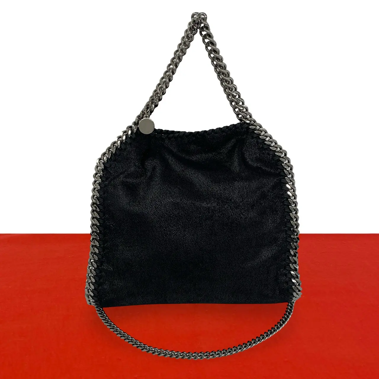 Pre-owned Stella McCartney Vegan Leather Shoulder Bags Falabella Eco Leather 2way Bag