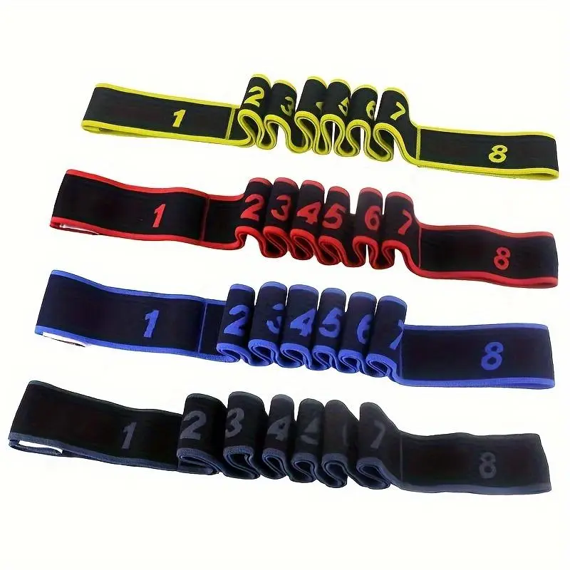 Yoga Elastic Band- Sports & Outdoor Fitness Training Supplies Yoga Supplies,Yoga Number Band Shoulder and Back Opening Fitness Resistance Band Tension Band Stretching Band Stretching and Muscle Tension Band