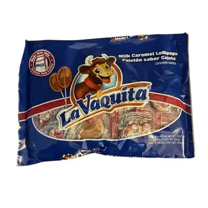 La Vaquita Cajeta Lollipops Mexican Milk Carmel Candy (21 Count)