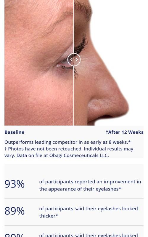 Obagi Medical Nu-Cil Eyelash Enhancing Serum – supports thicker, fuller-looking lashes with proprietary NouriPlex™ Beauty