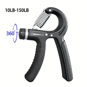Grip Strength Trainer, Hand Grip Strengthener, Adjustable Resistance 22-132Lbs (10-60kg), Forearm Strengthener, Perfect for Musicians Athletes and Hand Injury Recovery gripstrengthener