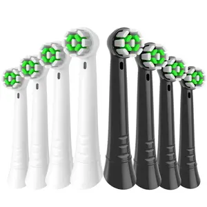 4/8pcs Replacement Detachable Brush Heads Compatible with Oral-B iO 3/4/5/6/7/8/9/10 Series Electric Toothbrush