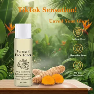 Turmeric Facial Toner – Brightening & Oil Control for Clear, Calm Skin, Hydrating Daily Skincare with Turmeric, Even Skin Tone & Glow, Valentine’s Day Gift