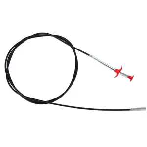 Long Reach 79" 4-Claw Pickup Tool, Flexible Drain Unclogging Grabber for Home Pipe Maintenance