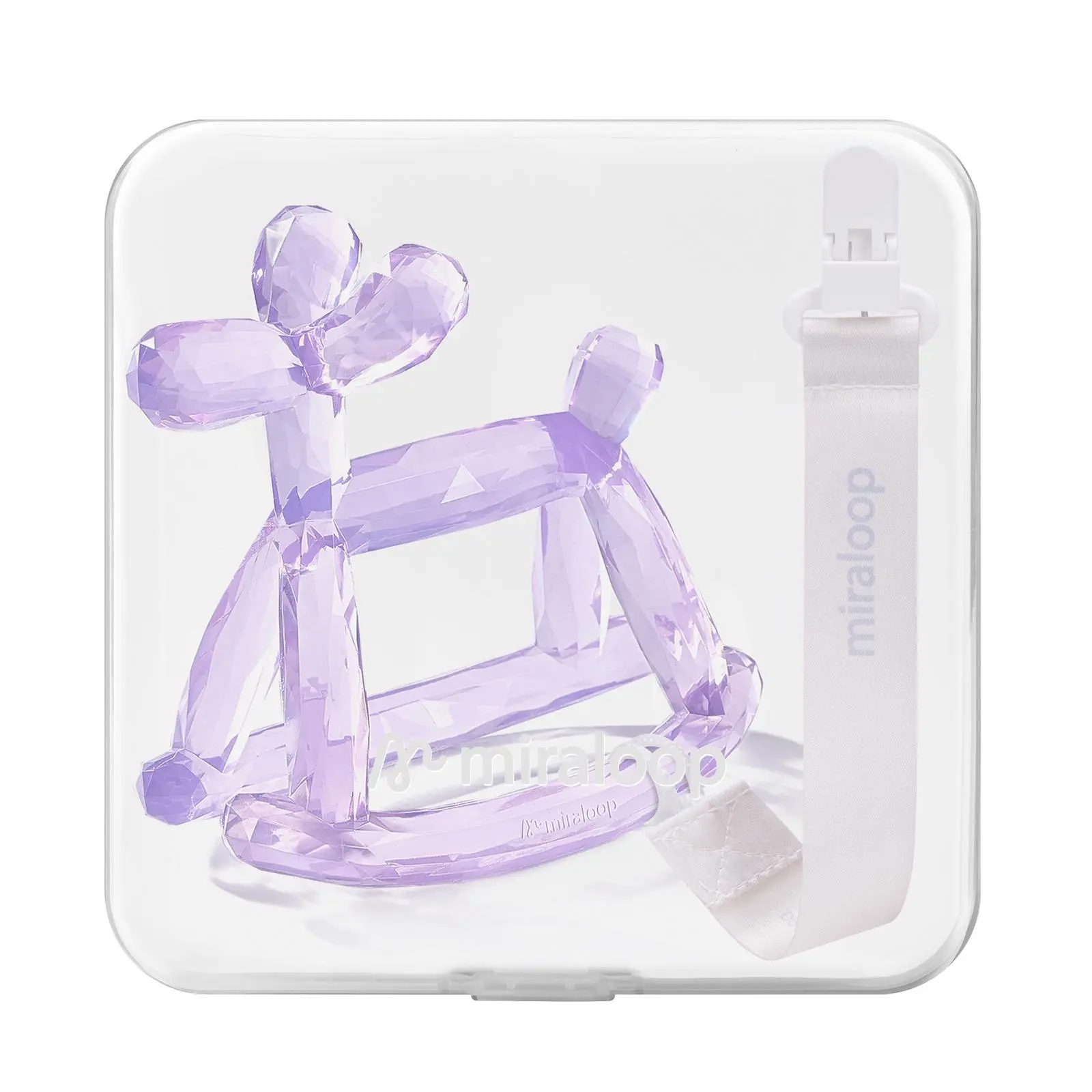 Amethyt with clip+box