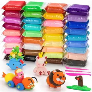 Modeling Clay Kit - 36 Colors Air Dry Ultra Light Clay, Safe & Non-Toxic, Great Gift for Kids.