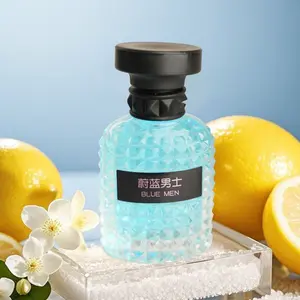 Men's Perfume Blue Series Marine Perfume Aquatic Fragrance Eau De Toilette 30ML, Long-Lasting Fragrance, Carefully Picked Scents, Suitable for Daily Use, Parties, Gifts
