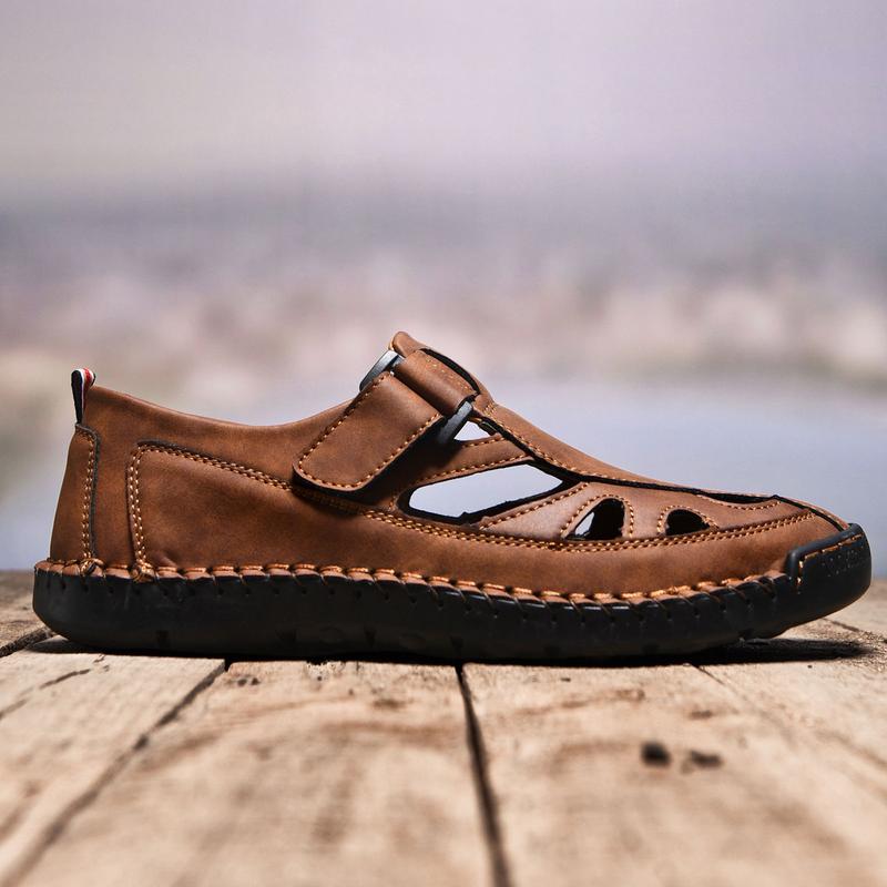 Men's Summer Casual Sandals Outdoor Comfort Slip Resistant Fisherman Shoes Hiking Sandals