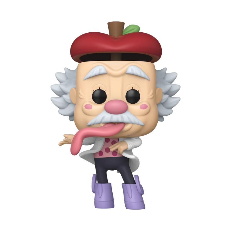 Funko POP Animation: One Piece - Dr. Vegapunk (Egghead) w/ vRare Pop Protector Included