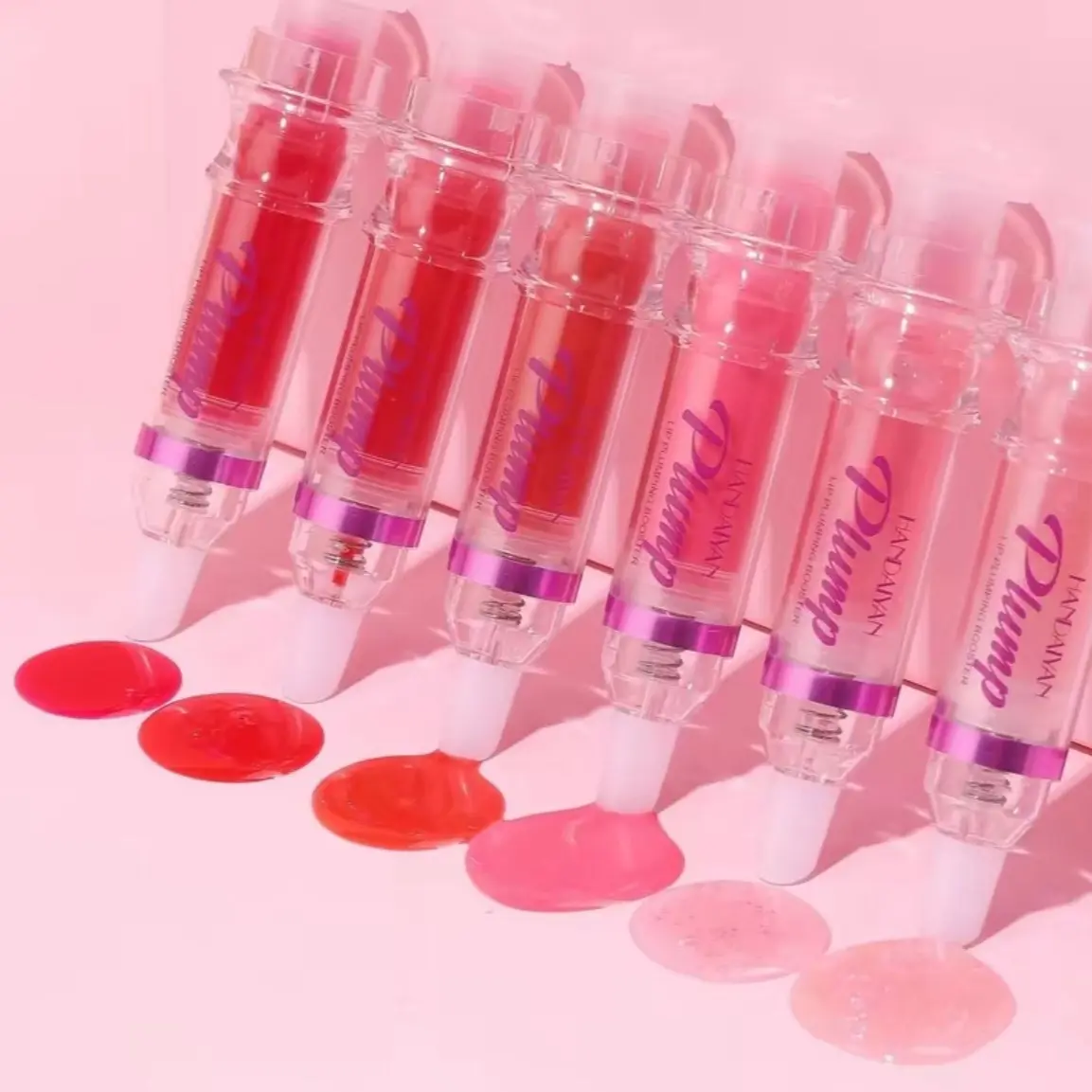 HANDAIYAN Lip Plumping Booster Gloss with Chilli Extract Volumizes, High-Shine, Lip Plumping, Hydrating & Nourishing Plump and Pout Lip Plumper