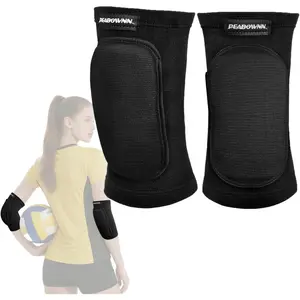 Volleyball Elbow Pads Youth 2XS-XL - Kids Teens Elbow Protector with Thicken Sponge Breathable Padding