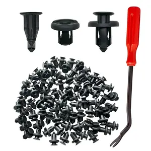 100PCS Bumper Clips For Honda-Front Bumper Clips For Honda,Acura Accord Civic CR-V, Fits Bumper and Fender Body Retainer Clips With Fastener Remover, Replace-91503-SZ3-003