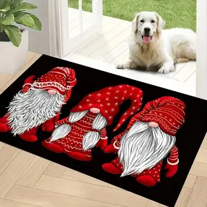 Christmas Doormat Witch Kitchen Mat Non Slip Halloween Doormat Machine Washable Flannel Indoor Outdoor Home Decor Ultra Comfortable comfortable carpet bathroom carpet home essentials