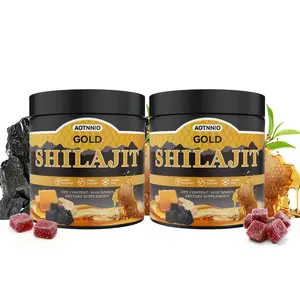 Organic Manuka Honey Shilajit Gummies | Energy & Stamina Boost Men and Women Sports & Fitness | Gummies 30 Count