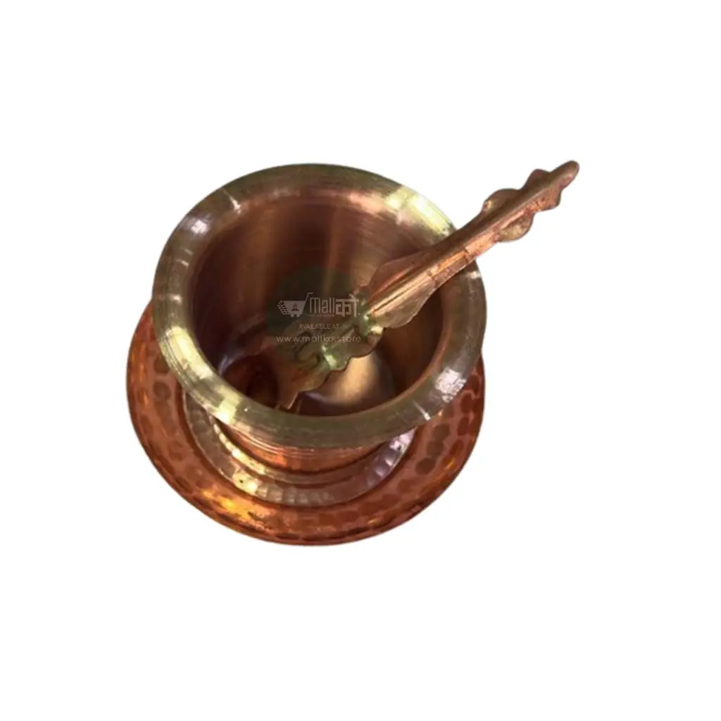 COPPER POOJA SET COPPER POOJA SET