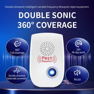 Ultrasonic Mouse Repeller Summer Mosquito Killer, Electronic Mosquito Zapper Technology Indoor Kitchen Warehouse Ultrasonic Pest Deterrent