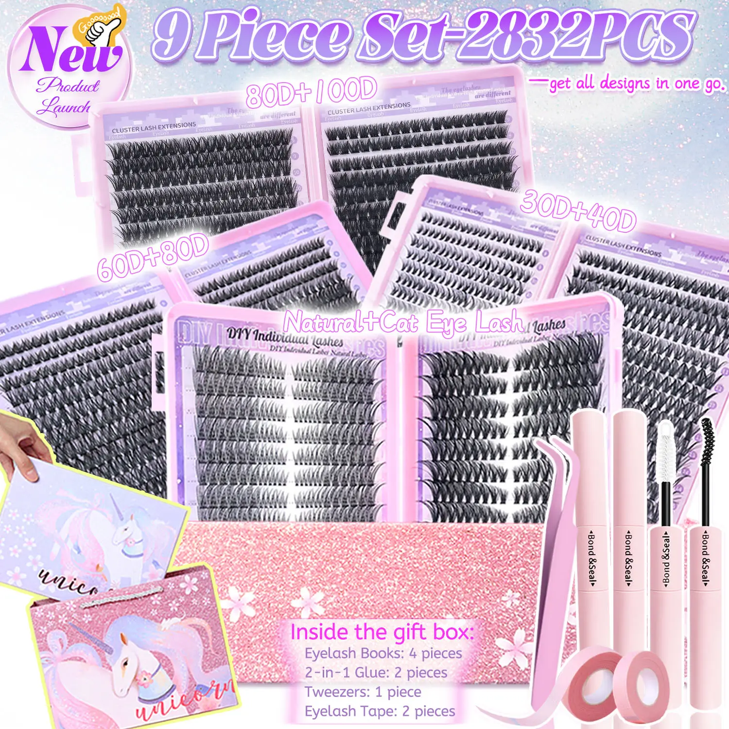 NewGift Set9 Piece Set-2832PCS