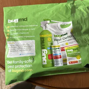 BugMD Flea & Tick Concentrate (3.7 oz, 2-Pack) – Plant-Based Formula for Pet Areas, Safe for Use Around Dogs