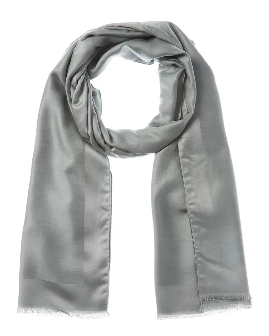 Givenchy 4G Logo Silk & Wool Scarf