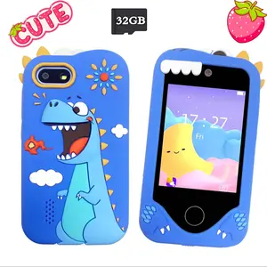 Smart Toy Phones for Kids, 2.8-Inch Touchscreen, Educational Games, Learning Tool, Includes 32GB Card, Perfect for Birthdays & Holidays