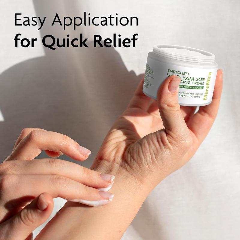 Wild Yam Cream for Hormone Balance: Australia Barbara O'neill Recommended Solution for Women Menopause Hormonal Balancing - 20% Topical Natural Wild Yam, 3.38 fl.oz