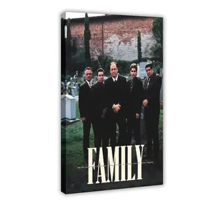 The Sopranos Poster, Family, TV Show Wall Art, Modern Home Deco