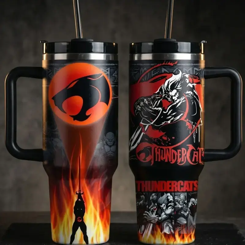 30oz/ 40oz / 20oz Thundercats tumbler, Movie cup, Gift for Any Occasion: Birthdays, Holidays, or Special Moments for Family, Friends, or Coworkers