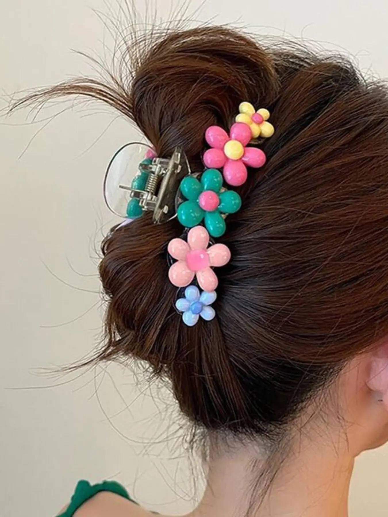 Candy Color Star Hair Clip for Girls, Cute Cartoon Princess Claw Clip, School Supplies, College Style, Fall Winter Hair Accessories, Super Cute Clips, Fun Claw Clips