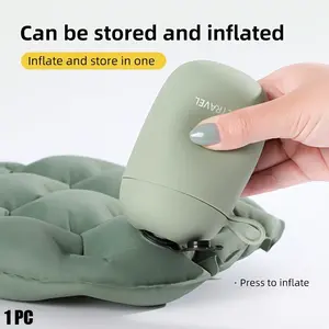Easy Travel Inflatable Seat Cushion Portable Foldable Moisture-Proof Pad for Outdoor Camping, Hiking, And Concert Seating (Butt Pad)