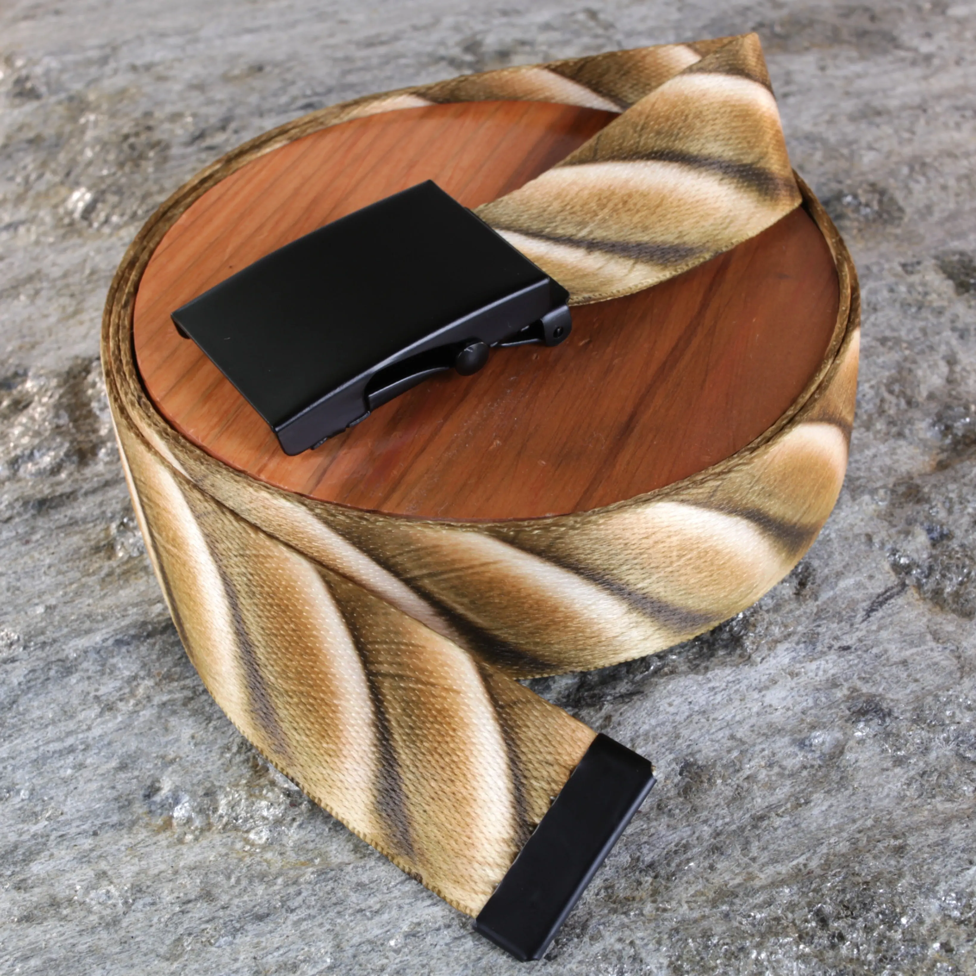 1" Slim Twisted Rope Belt