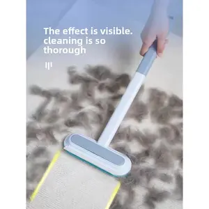 Pet hair removal brush, cat hair scraper, adhesive hair remover, cat hair cleaner for sofas and carpets, cat hair absorber