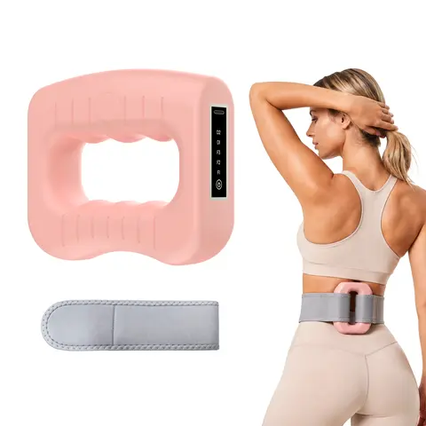 2026 New R10 Mini Fascia Ring Vibratory Massage Belt, Upgraded Adjustable Strap (Waist Fit Up to 55in), Cordless Rechargeable Unisex Back-Body Massager for Muscle Relief, Portable Parent Gift