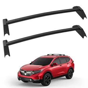 MOSTPLUS for 2002-2006 Honda CRV w/ OEM Side Rails Roof Rack Crossbars