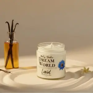 Molly Bubbles Dream World Dream World Lucid - Vanilla & Blue Tansy (Topical Magnesium infused with Frankincense, MSM & Blue Lotus Flower)SEE