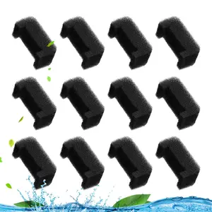 Cat Water Fountain  Pump Replacement Sponge, 12/24 Pack Cat Water Fountain Pump filter element, Suitable for Multiple Pet Water Fountains, Cat and Dog Water Fountains