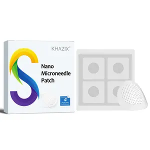 KHAZIX Nano Microneedle Patch, Ultra-Thin & Gentle Skin Care Patch, 4 Patches Pack, Single Item, 12 Months Shelf Life