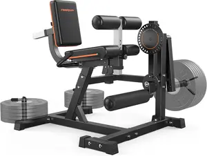 FEIERDUN 4-in-1 Adjustable Leg Extension Curl Machine - 700lbs Capacity Leg Extension Machine for Lower Body Workouts - Adjustable Leg Curl Machine, Home Gym Equipment